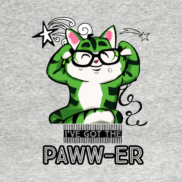 Cat Hulk Got The PAWW-ER by JusstTees